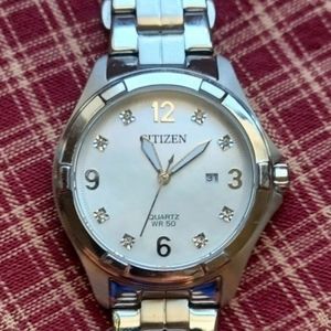 Citizen Swarovski Crystals Eco-Drive Watch